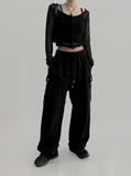 Temder slit casual pants