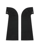 Shirring knit leg warmer