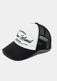 SCRIPT TYPE MESH CAP