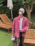 Aki Pigment Check Shirt