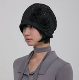 Ruffle Shirring Beanie