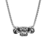 [MADE] 032 Insert ethnic surgical necklace