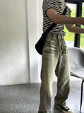 Icon Washing Wide Denim