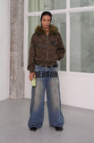 No reason denim pants