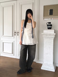 Neuron String Lace Color Matching Layered Mini One Piece