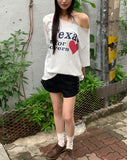 Tiki Rivet Stud Cotton Shorts Short Pants