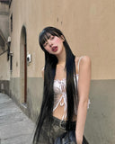 Pony Ribbon Lace Top
