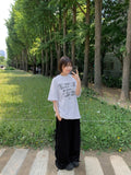 [unisex] Hymen Lettering Over Short Sleeve Tee