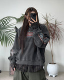 Hysteric Dyeing Crop Hoodie