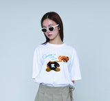 【IMAGINARY X GRAVER】Cut Head Bear Short Sleeve Tee