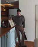 Beller Angora Round Crop Cardigan