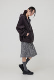 Curly Corduroy Hood Jacket