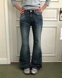 Lopa Bootcut Washed Denim Pants