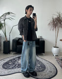 Ekan Crop Striped Shirt