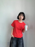 Qrim Tension Basic Round Short Sleeve Tee
