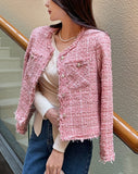 Keaz Surgical Fringe Tweed Jacket