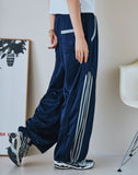 Curved Line Track Pants