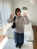 Jabbit Summer See-Through Hood Wind Jumper