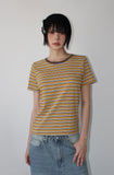 POMPY STRIPE HALF T