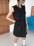 Maten Shirring String Cancan Mini One Piece