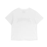 FLAME LOGO CROP TEE