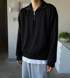 Planning Half Zip Up Knit