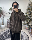 Saez Brooklyn Corduroy Hood Zip-up
