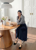 Laty Round Ribbon Cardigan