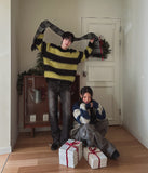 Ellic Brush Striped Knit