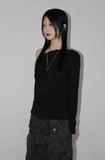 SLIM OFF SHOULDER T