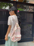 Lua Vintage Flower Patchwork Backpack