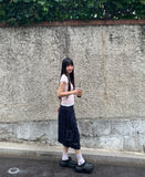 Movic Banding Pintuck Cargo Bermuda Pants