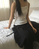 Minku Dot Inner Layered Sleeveless