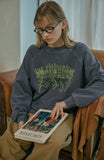 Flea Waltz Raglan Pigment Sweatshirt