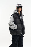 Dimension 2-way zip-up down vest