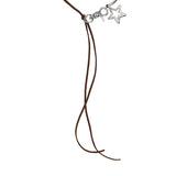 [LAN ARCHIVE] Suede Rope Star Necklace