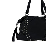 Stud Eyelet Boston Bag
