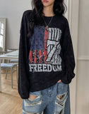 Frame Vintage Print Long Sleeve T-Shirt