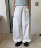 Sofyu Balloon Wide Cotton Pants