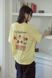 Strawberry Band Short Sleeve Tee