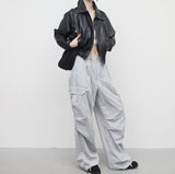 Roia Stitch Leather Jacket