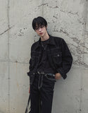 Brook Suede Trucker Jacket