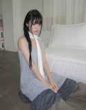 Lipf Pocket Sleeveless One Piece