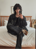 Theron Deep Washing Denim Jacket
