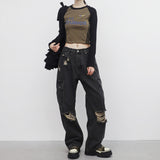 Rito damage pocket pants
