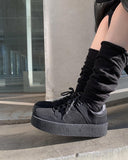 Banter black platform sneakers shoes