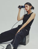 W Basic Slim Sleeveless Top