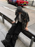 Camo Leather Patch Shirt