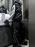 Dominic Glossy Black Padded Vest
