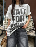 Your Turn Crack Lettering Short Sleeve